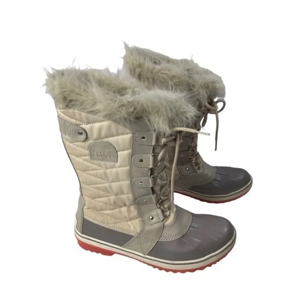 SOREL Tofino II Boots Fawn/Melonade Waterproof 10